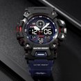 thumbnail image 3 of Waterproof Sports Watch, Second Stopwatch Men Digital Sports Watch Blue LED Backlight 12/24 Hour Format 50M Water   for Swimming, 3 of 8