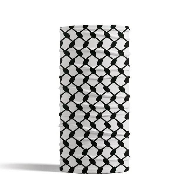 Pañuelo para el cuello con estampado de la bandera palestina, bufanda, cubrebocas, poliéster, suave y cómodo, diseño multifuncional.