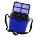 thumbnail image 1 of Caja de pesca con forma de bota, cubo de pesca, contenedor de equipo de pesca, anzuelo portátil, cebo Azul, 1 of 9
