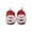 Red, variant on Wovilon Christmas Slippers For Both Men And Women Santa Slippers Cute Plush Into Non Slip