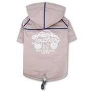 Touchdog Cloudburst Reversible Fashion Waterproof Dog Raincoat