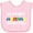AD-Pink, variant on Inktastic Support Autism Awareness Boys or Girls Baby Bib