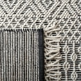 thumbnail image 4 of SAFAVIEH Natura Cordelia Southwestern Fringe Wool Area Rug, Ivory/Black, 5' x 8', 4 of 5