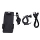 thumbnail image 1 of BRI Luz de bicicleta con carga USB y soporte para teléfono móvil, bocina de bicicleta, luz de advertencia de seguridad, equipo de conducción impermeable, 1 of 10