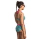 thumbnail image 3 of Trespass - Parte superior de bikini estilo Bandeau para mujer (Turquesa, Azul, Rosa Estampado), 3 of 4