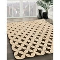 thumbnail image 2 of Ahgly Company Indoor Square Patterned Copper Brown Area Rugs, 6' Square, 2 of 6