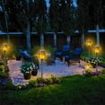 thumbnail image 4 of 【 6-Pack Solar Flame Torch】 Solar Lights Outdoor Decorwith Flickering Flame, Solar Outdoor Lights, 4 of 5
