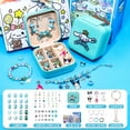 thumbnail image 1 of Miniso Kuromi My Melody Kawaii niños Diy conjunto de pulsera de cuentas pulsera hecha a mano joyería para niños decorar juguete regalo de Navidad, 1 of 5