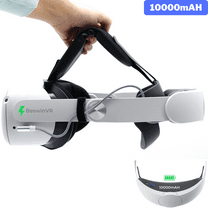 BeswinVR Elite Strap Battery 10000mAH for Meta Quest 2 Extend 8hrs Playtime, Replacement for Elite Head Strap