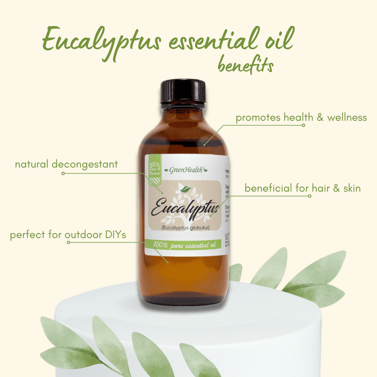 Sun Essentials, Eucalyptus Essential Oil, Aromatherapy, 4oz