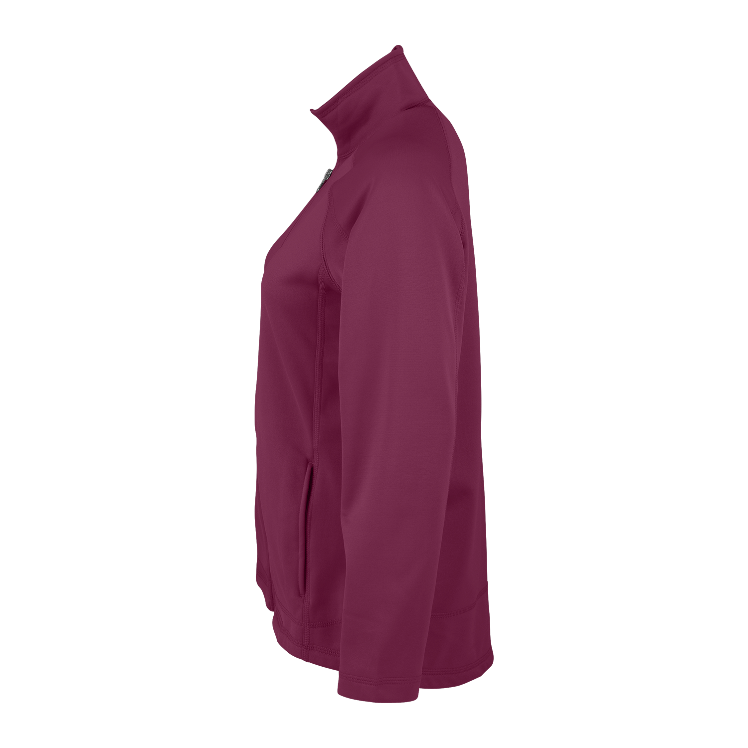 Women's Brushed Back Micro-Fleece Full-Zip Jacket - image 4 of 5