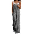 thumbnail image 2 of Antinious Women Print Adjustable Strap Loose Jumpsuit Summer with Pocket and Casual Style, 2 of 5