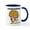 White/Navy Inside, variant on CafePress - The Muffin Man Mug - 11 oz Ceramic Mug - Novelty Coffee Tea Cup