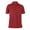 Red, variant on Monterey Club Men's Paradise Texture Emboss Golf Polo Shirt #1285