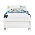 thumbnail image 2 of ACME Cargo Daybed & Trundle (Twin Size) in White, 2 of 6