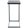 thumbnail image 6 of SAFAVIEH Bodhi Slanted Rectangular Side Table, Black, 6 of 11