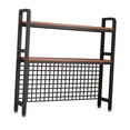 thumbnail image 4 of Lipstore Desktop Bookshelf 2 Layers Desk Book Shelf Multipurpose Display Storage Rack 55 cmx20 cmx93 cm, 4 of 8