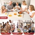 thumbnail image 6 of Food and Plate Warming Tray, Electric Food Warming Tray for Buffet Serving Multifunctional Food Warmer Plate Hot Plate Keeps Food Hot Warming Serving Tray Restaurants Events Home Dinners - BW501, 6 of 9