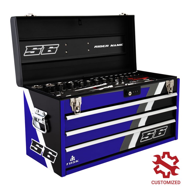 Tusk Moto Toolbox W/Tools - Strike Green - Walmart.com