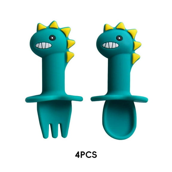 FACEGA Baby Spoons,First Feeding Experience Baby Forks,Eco-Conscious Materials Baby Utensils 6-12 Months