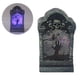 thumbnail image 4 of Luz De Lápida De Halloween Lámpara De Lápida De Cabeza De Calavera Multiusos Alimentado Por Batería 7 Luz De Cambio De Color Led Luz De Noche Para La Fiesta Del Festival En Casa Advancent HA026983-04, 4 of 6