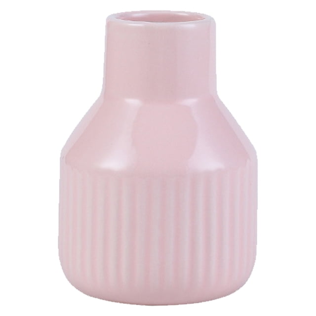 Florero de cerámica – Florero para estante de mesa moderno, decoración del hogar, apto para chimenea, dormitorio, cocina, sala de estar, centros de mesa, escritorio de oficina