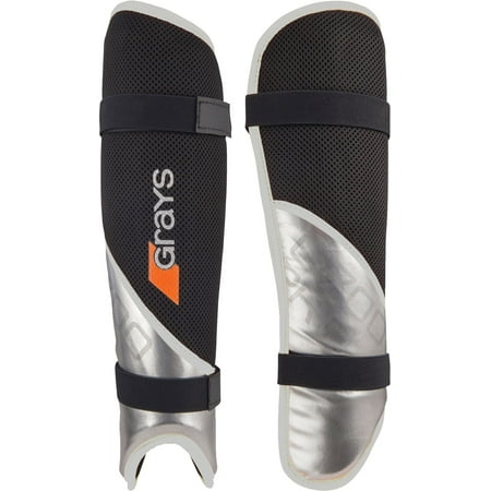 Grays Adult G700 Pro Field Hockey Shin Guards Black/White M