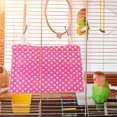 thumbnail image 2 of Pink Warm Bird Hammock for Small Birds with Cozy Hideout and EasyClean Canvas Material 7.5 Inches, 2 of 8