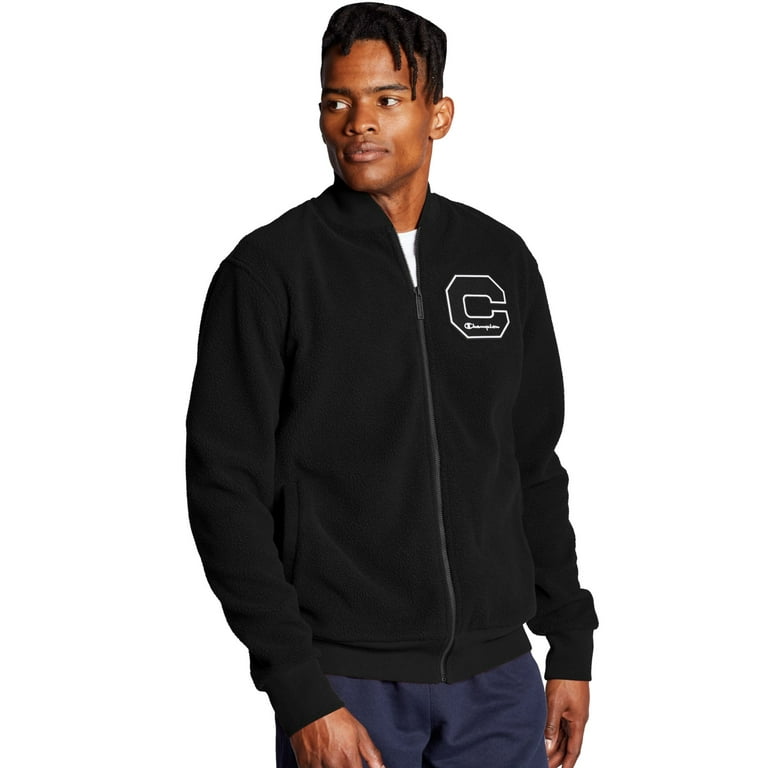 Champion c logo shop sherpa lined jacket