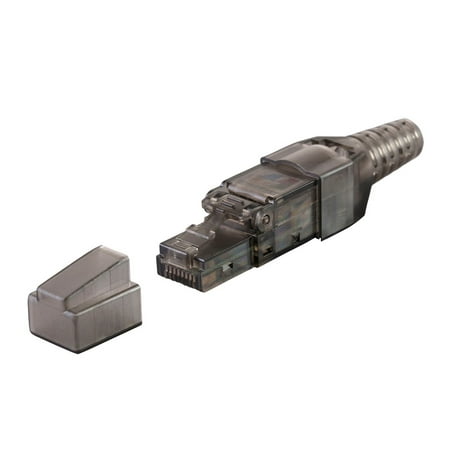 UPC: 0889028059050 | Monoprice Cat6 RJ-45 Field Connection Modular Plug | for 23/24AWG Installation Cable  Unshielded  10 pack – Entegrade Series