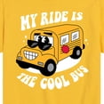 thumbnail image 3 of Instant Message - Cool School Bus - Toddler & Youth Short Sleeve Graphic T-Shirt, 3 of 6