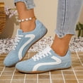 thumbnail image 5 of Sneakers for Women Casual Tennis Shoes Lace up Comfortable Women's Fashion Sneakers with Cushion Insole, Ideal for Walking, Travel, Workout, Daily Wear, 5 of 8