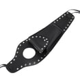 thumbnail image 4 of koolsoo Black PU Leather Fuel Tank Cover Panel Bag for Premium with Rivet, 4 of 9