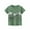 Olive Green, variant on Odeerbi Toddler Kids Boys Cotton T-shirt Round Neck Short Sleeve Tops Fashion English Bicycle Print Blouse Olive Green