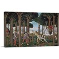 thumbnail image 1 of ARTCANVAS The Story of Nastagio degli Onesti I 1483 Canvas Art Print by Sandro Botticelli - Size: 18" x 12" (1.50" Deep), 1 of 9