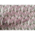 thumbnail image 4 of oneOone Cotton Poplin Fabric Leaves & Floral Block Decor Fabric Printed BTY 42 Inch Wide, 4 of 4