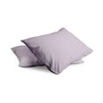 thumbnail image 5 of Superity Linen Pillow Cases Queen Size - Open Enclosure - 2 Pack - 100% Soft and Comfortable Premium Cotton - Lavender, 5 of 7