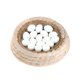 thumbnail image 4 of 2X Nido de PáJaros Tejido A Mano Hojas de Maiz Y Cama de Incubación de Paja Casa de Cría de Cortejo para Paloma, 4 of 7