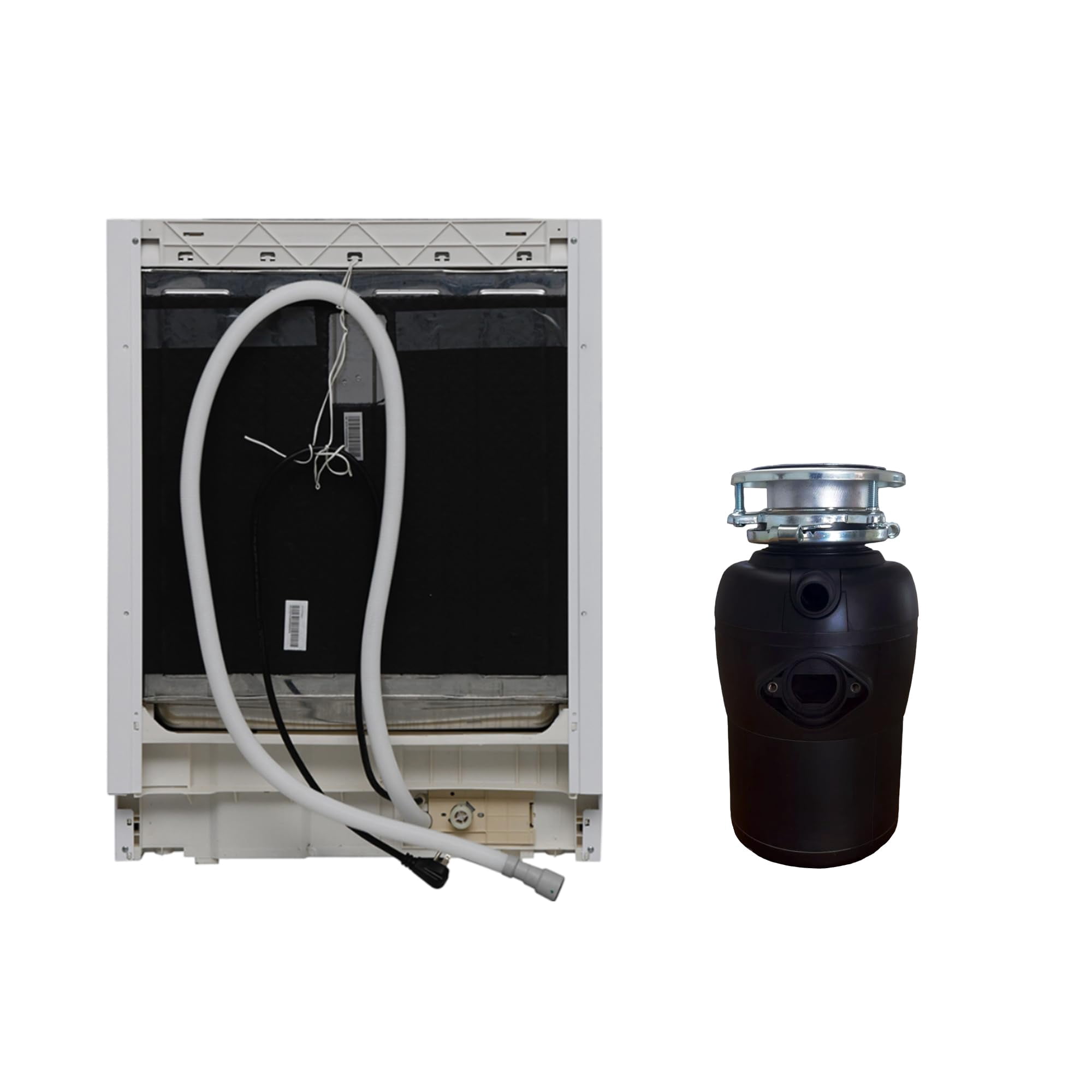 Pemberly Row 24" Dishwasher 14 Place & 3/4 HP Garbage Disposer 51dB 110V