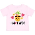 thumbnail image 3 of Inktastic 2nd Birthday Pineapple Girls Hawaiian Girls Toddler T-Shirt, 3 of 5