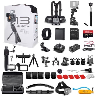 GoPro Hero9 Black Action Camera with 23.6MP Sensor, 5K30 Video