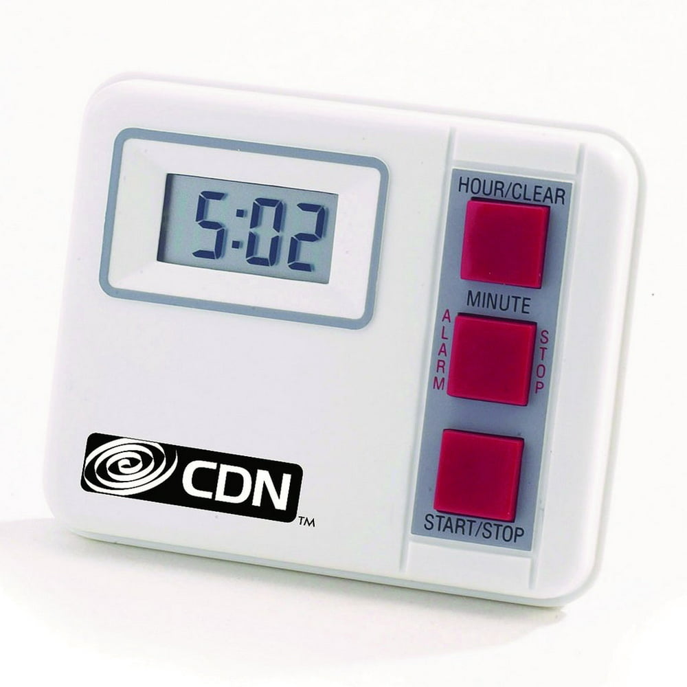 CDN Digital Kitchen/Coffee Timer Counts Down Alarm Espresso French Microwave Timer Counts Down But Doesn't Cook