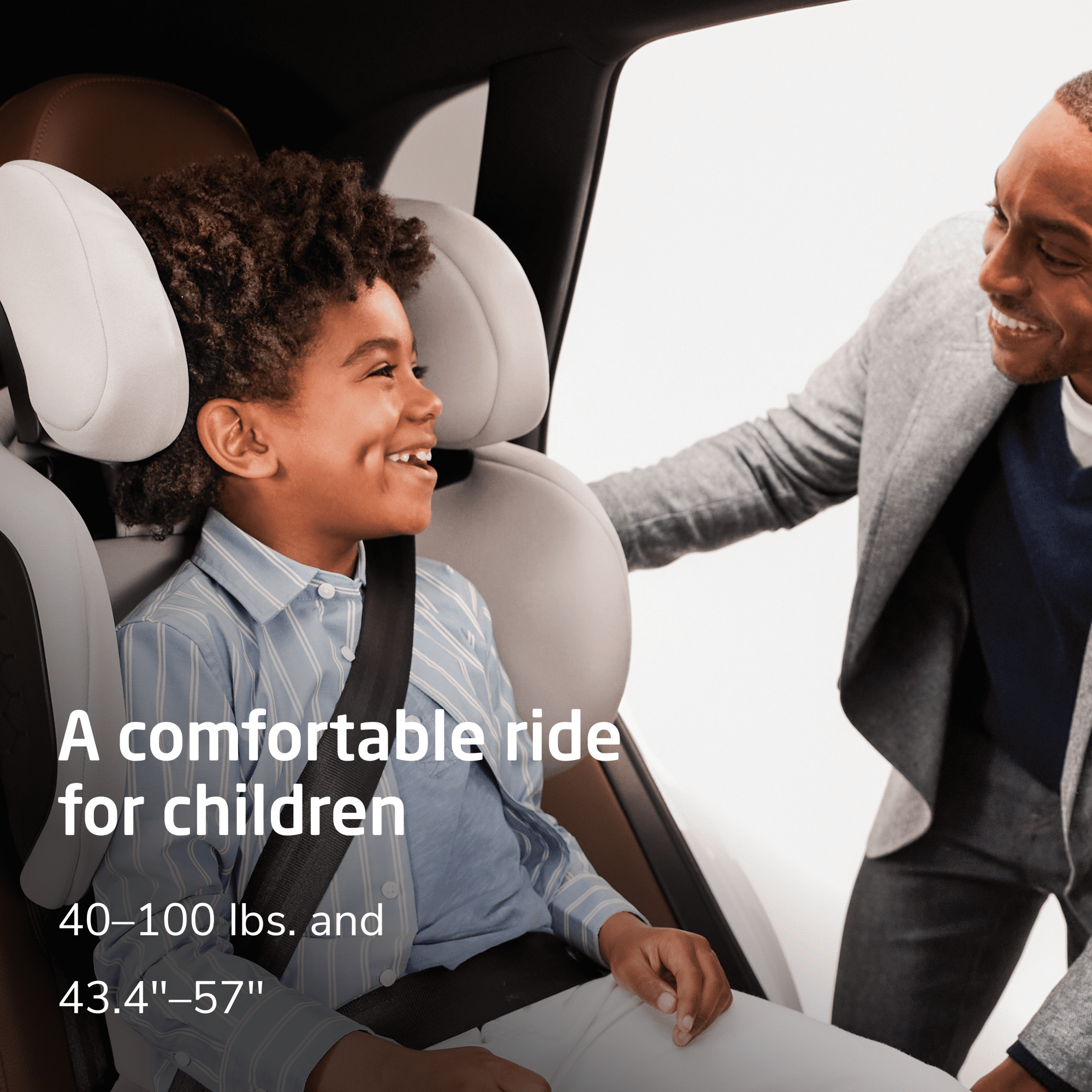 Maxi-Cosi Tanza Belt-Positioning Booster Car Seat, SeaDrift Taupe