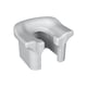 thumbnail image 1 of Taburete de Baño Yuyangstore Asiento de Baño Compacto Gris, 1 of 8
