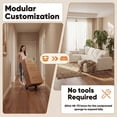 thumbnail image 6 of Homall 126" Modular Sectional Sofa U-Shaped Boneless No Assembly Required Cloud Couches with Deep Seat for Living Room, 6 of 8