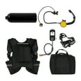 thumbnail image 4 of Diving Oxygen Cylinder Set,DCCMS DS‑2000 2L Mini L Scuba Tank Set Underwater Oxygen Cylinder Set Compact and Lightweight, 4 of 14