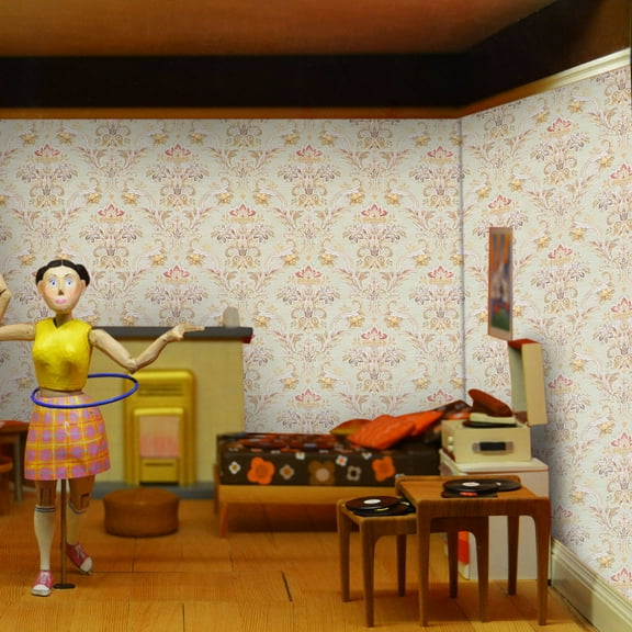 WRITWAA 1Pack Miniature Dollhouse Accessory for Wall Decoration DIY Accessory