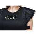 thumbnail image 4 of Blusa con manga ancha en talla extra, modelo 3811 (Negro) negro 38 Roman Fashion Blusa extra 3811, 4 of 6