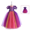 thumbnail image 5 of Ropa infantil de Halloween para niñas, vestido de actuación COS con mangas de burbuja de malla, 5 of 5