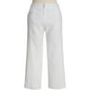 George ME - Women's Textured Cotton Crop-Length Pants